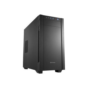 Sharkoon S1000 - Tower - PC - Metallo - Nero - Micro ATX,Mini-ITX - 15,5 cm