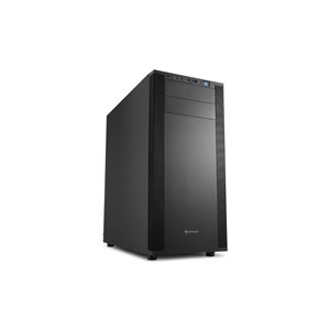 Sharkoon M25-V - Tower - ATX - ohne Netzteil - Schwarz - USB/Audio