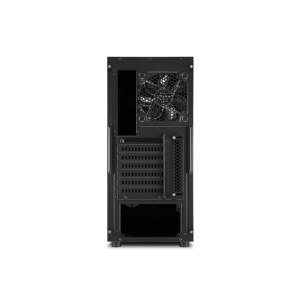 Sharkoon M25-V - Tower - ATX - ohne Netzteil - Schwarz - USB/Audio