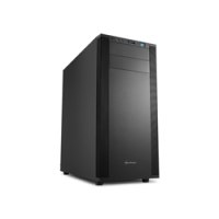 Sharkoon M25-V - Tower - ATX - ohne Netzteil - Schwarz - USB/Audio