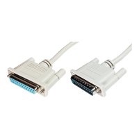 DIGITUS Datatransfer extension cable, D-Sub25/M - D-Sub25/F