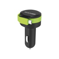 Ultron Realpower - Auto-Netzteil - 4.8 A - 2 Ausgabeanschlussstellen (USB, Micro-USB Typ B)