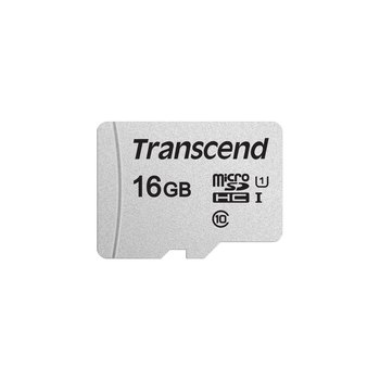 Transcend TS16GUSD300S - 16 GB - MicroSDHC - Classe 10 - NAND - 95 MB/s - 10 MB/s