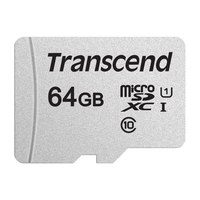 Transcend 300S - 64 GB - MicroSDXC - Classe 10 - NAND - 95 MB/s - 25 MB/s