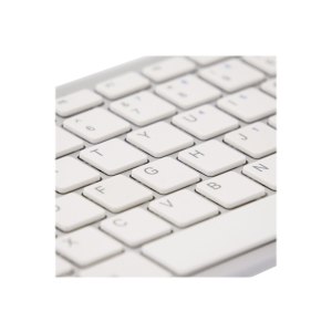 R-Go Compact Keyboard, AZERTY(BE), white, wired