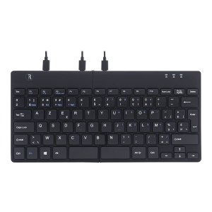 R-Go Split Ergonomic Keyboard, AZERTY(BE), black, wired