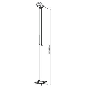 Techly ICA-PM 104XL - Bracket