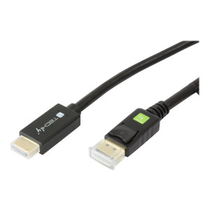 Techly Adapterkabel - DisplayPort männlich zu HDMI männlich