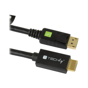 Techly Adapter cable - DisplayPort male to HDMI male