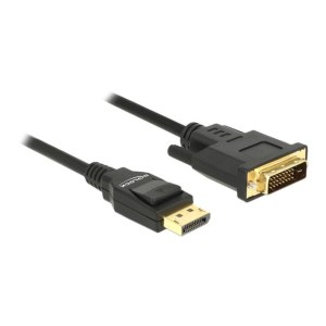 Delock 85314 - 3 m - DisplayPort - DVI-D - Maschio - Maschio - Dritto