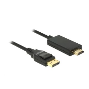 Delock Videokabel - DisplayPort männlich bis HDMI männlich