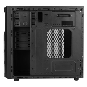 Antec Value Solution VSK3000 Elite - Tower - micro ATX - ohne Netzteil - Schwarz - USB/Audio