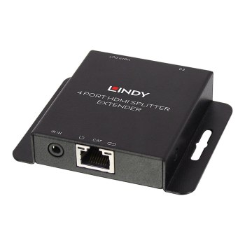 Lindy Cat.6 HDMI & IR Splitter Extender with Loop Out