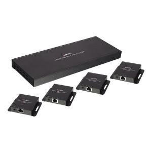 Lindy Cat.6 HDMI & IR Splitter Extender with Loop Out