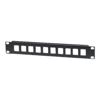 Intellinet 714860 10-port Patch panel - RAL 9005