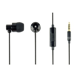 Gembird MHS-EP-CDG-B - Cuffia - Auricolare - Chiamate e musica - Nero - Stereofonico - 1,2 m