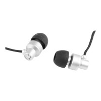 Gembird MHS-EP-CDG-S - Headset - In-ear - Calls & Music - Silver - Binaural - 1.2 m