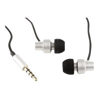 Gembird MHS-EP-CDG-S - Headset - In-ear - Calls & Music - Silver - Binaural - 1.2 m