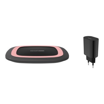 Ultron RealPower FreeCharge-10 - Interno - 2 A - Carica wireless - Nero