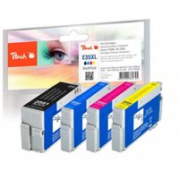 Peach PI200-637 - Tinte auf Pigmentbasis - Schwarz - Cyan - Magenta - Gelb - Epson - Multi pack - Epson WorkForce Pro WF-4700 Series Epson WorkForce Pro WF-4720 DWF Epson WorkForce Pro WF-4720... - 4 Stück(e)