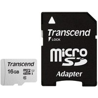 Transcend 300S - Flash memory card (adapter included)