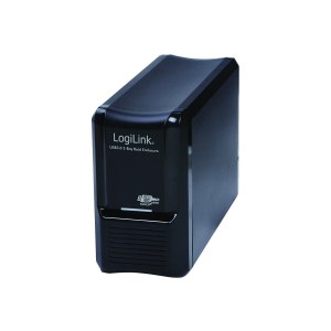 LogiLink UA0154A - Hard disk array - 2 bays (SATA-600)