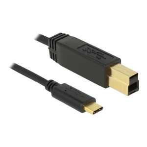 Delock USB-Kabel - 24 pin USB-C (M) zu USB Type B (M)