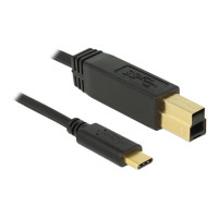 Delock USB-Kabel - 24 pin USB-C (M) zu USB Type B (M)