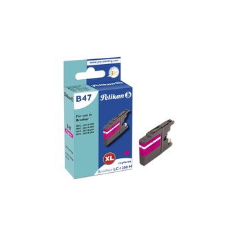 Pelikan B47 Magenta - Box - Tintenpatrone Wiederaufbereitet, Kompatibel - Magenta