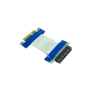 Inter-Tech 88885458 - PCIe x4 - PCIe x4 - 0.05 m - Blue -...