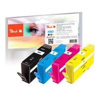 Peach PI300-760 - Compatible - Pigment-based ink - Black - cyan - magenta - yellow - HP - Multi pack - OfficeJet 6900 Series OfficeJet 6950 OfficeJet Pro 6860 Series OfficeJet Pro 6868 OfficeJet Pro...