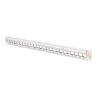 DIGITUS DN-91410-LF - Cat5e,Cat6,Cat6a - Grigio - SPCC - Montaggio a rack - 1U - -20 - 70 °C