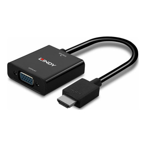 Lindy Videokonverter - HDMI - VGA - Schwarz