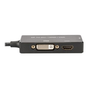 DIGITUS DisplayPort 3in1 Adapter / Konverter - DP - HDMI+DVI+VGA