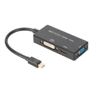 DIGITUS Mini DisplayPort 3in1 Adapter / Konverter