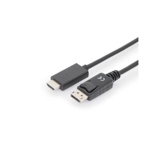 DIGITUS DisplayPort Adapterkabel, DP - HDMI Typ A