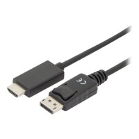 DIGITUS DisplayPort Adapterkabel, DP - HDMI Typ A