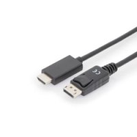 DIGITUS DisplayPort Adapterkabel, DP - HDMI Typ A