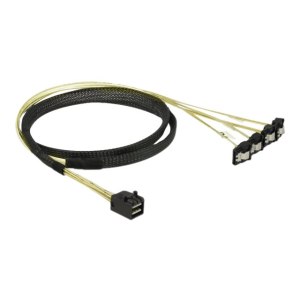 Delock SATA- / SAS-Kabel - SAS 6Gbit/s - 4x Mini SAS HD...