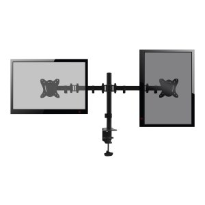 Equip Pro Articulating Dual Monitor Desk Mount Bracket - Befestigungskit - full-motion - für 2 LCD-Displays - Kunststoff, Aluminium, Stahl - Schwarz - Bildschirmgröße: 33-68.6 cm (13"-27") - Tischmontage