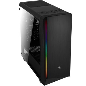 AEROCOOL ADVANCED TECHNOLOGIES Aerocool Rift - Midi Tower - PC - ABS sintetico - SPCC - Nero - ATX,Micro ATX,Mini-ATX - Rosso/Verde/Blu