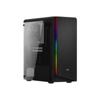 AEROCOOL ADVANCED TECHNOLOGIES Aerocool Rift - Midi Tower - PC - ABS sintetico - SPCC - Nero - ATX,Micro ATX,Mini-ATX - Rosso/Verde/Blu