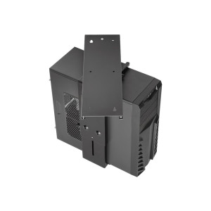 LogiLink EO0004 - Supporto per CPU da tavolo - 10 kg - Nero - Verticale - 360° - 8,8 cm