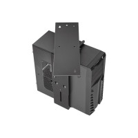 LogiLink EO0004 - Supporto per CPU da tavolo - 10 kg - Nero - Verticale - 360° - 8,8 cm