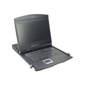 DIGITUS 19" LCD KVM Konsole, 8-Port VGA, deutsche...