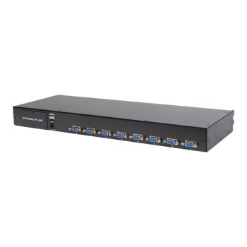 DIGITUS Professional DS-72213 - KVM-Switch - 8 x KVM port(s) - Desktop