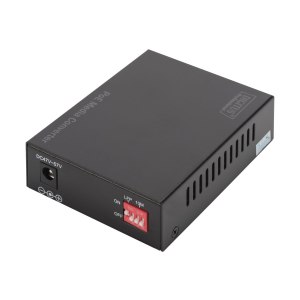 DIGITUS Gigabit PoE media converter, RJ45 / SFP, PSE