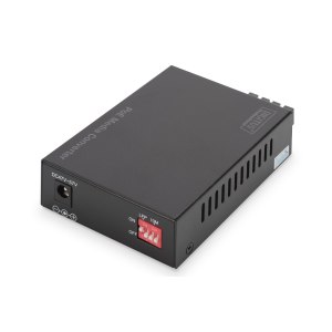 DIGITUS Gigabit PoE media converter, RJ45 / SC, MM, PSE