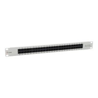 equip Pro ISDN - Patch Panel - CAT 3 - RJ-45 X 50 - Hellgrau - 1U - 48.3 cm (19")