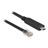 Delock 63912 - Nero - 2 m - USB Type-C - RJ45 - Maschio - Maschio